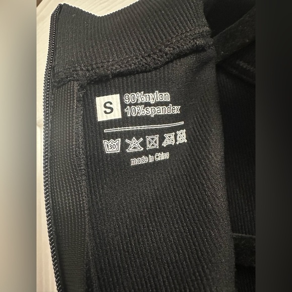 🆕 TOB Women Ribbed Sleeveless Yoga Jumpsuit Size Small - Picture 8 of 9